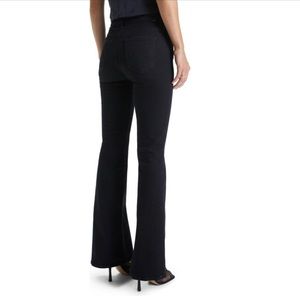 NWT Mother Weekender High Waist Flare in Black